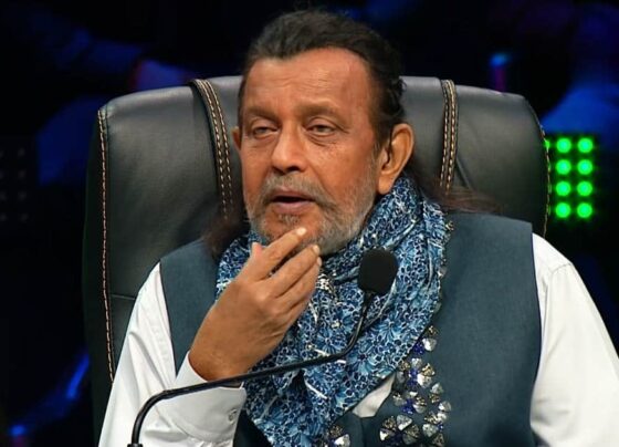 Bollywood superstar Mithun Chakraborty