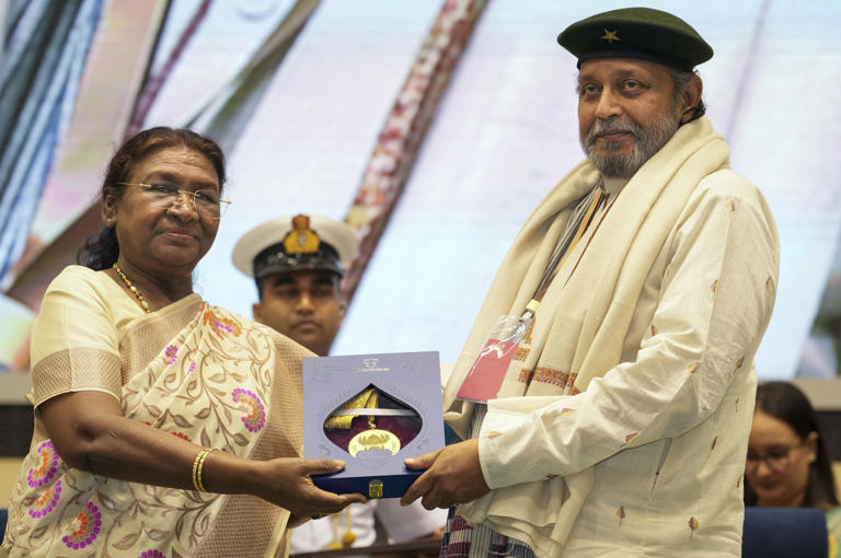 “A Historic Moment: Mithun Receives