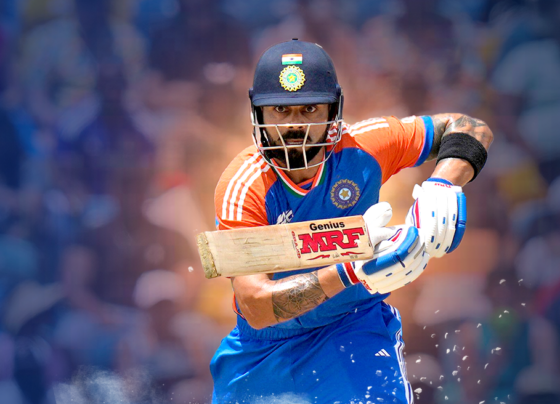 Against New Zealand at Chinnaswamy"